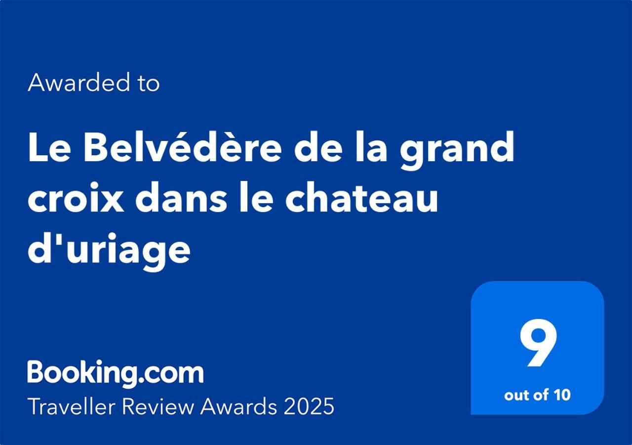 Le Belvedere De La Grand Croix Dans Le Chateau D'Uriage Saint-Martin-dʼUriage Buitenkant foto
